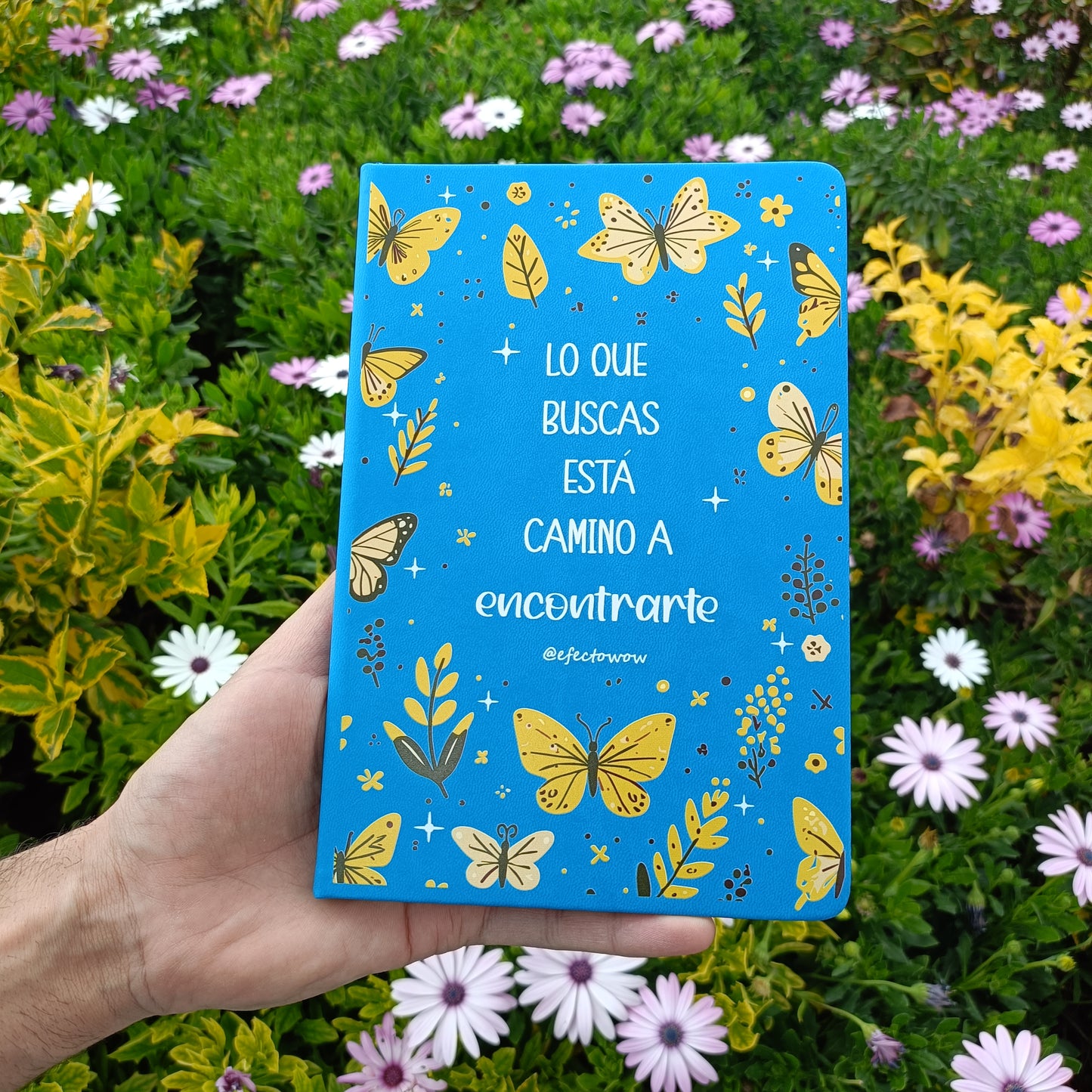 Libreta "Lo que buscas, está camino a encontrarte"